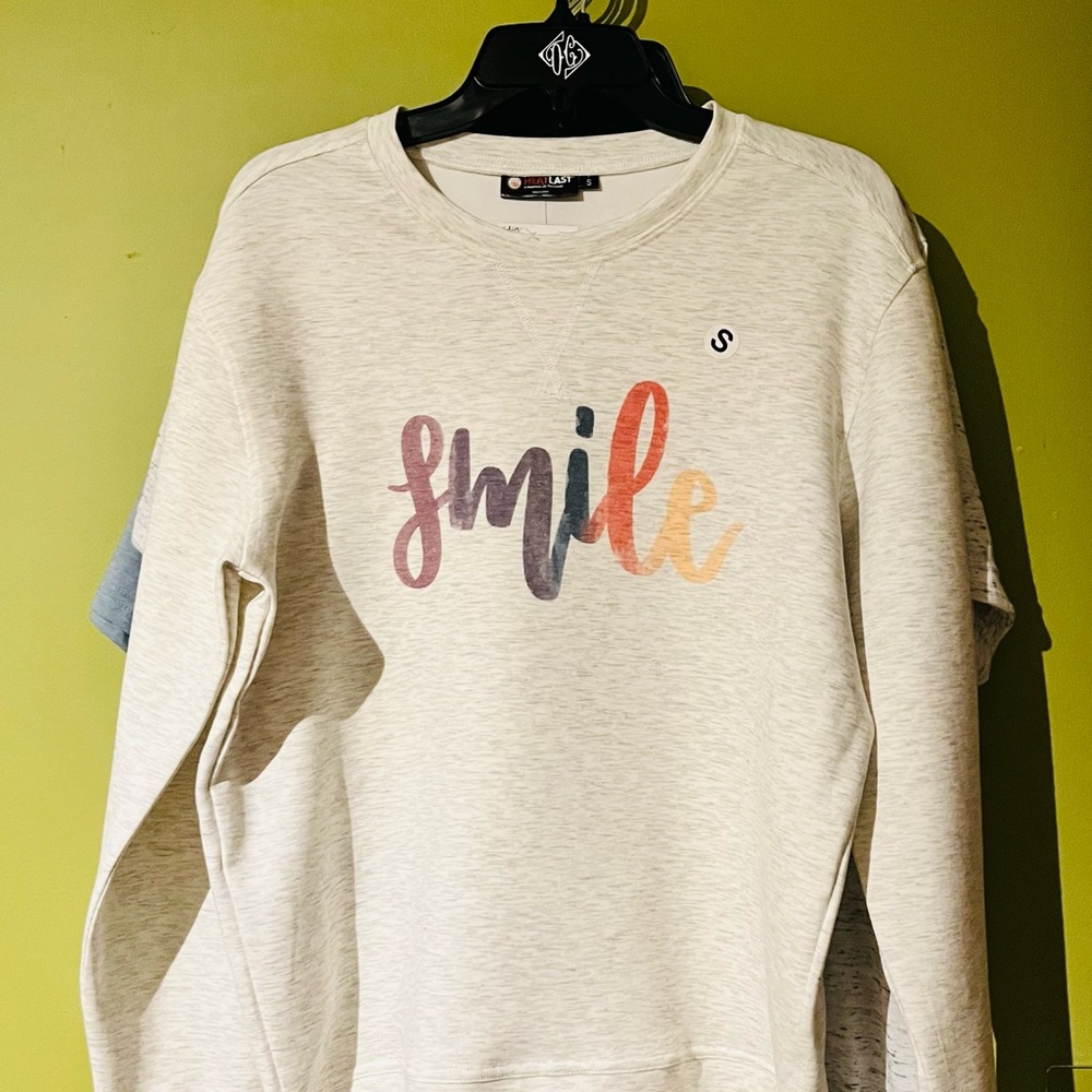 Watercolor Smile Sweatshirt